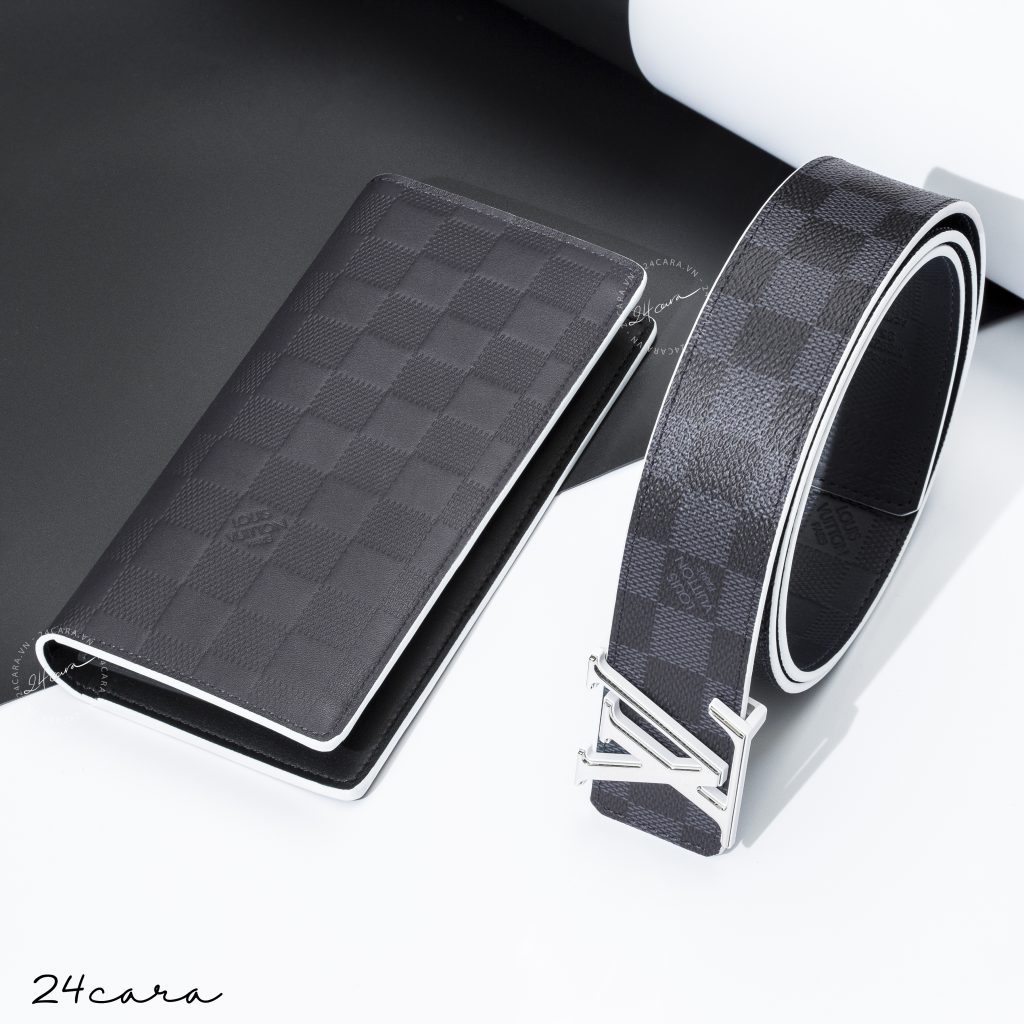 LOUIS VUITTON BRAZZA DAMIER COBALT WALLET