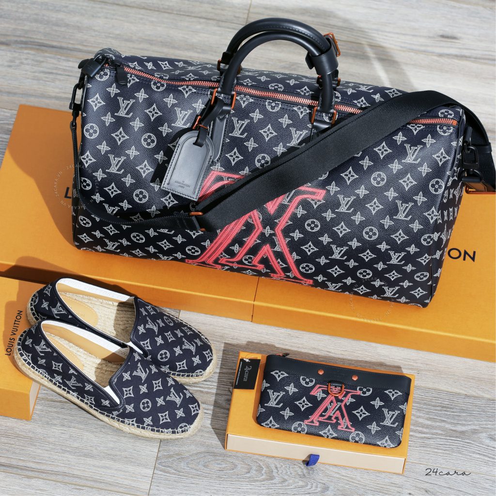 LOUIS VUITTON KEEPALL UPSIDE DOWN BANDOULIERE 50