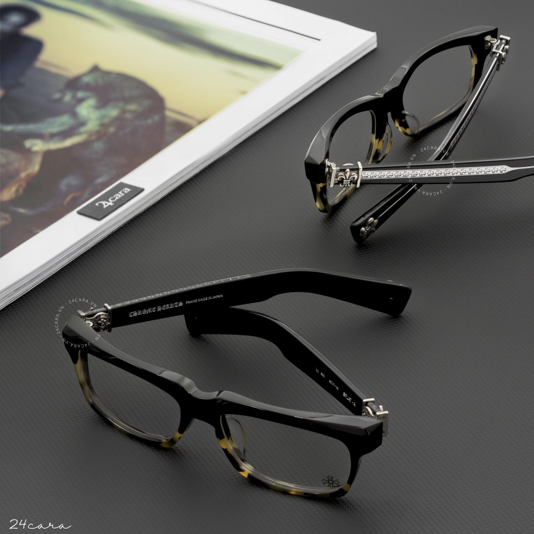 CHROME HEARTS SPLAT-A BMZ EYEGLASSES