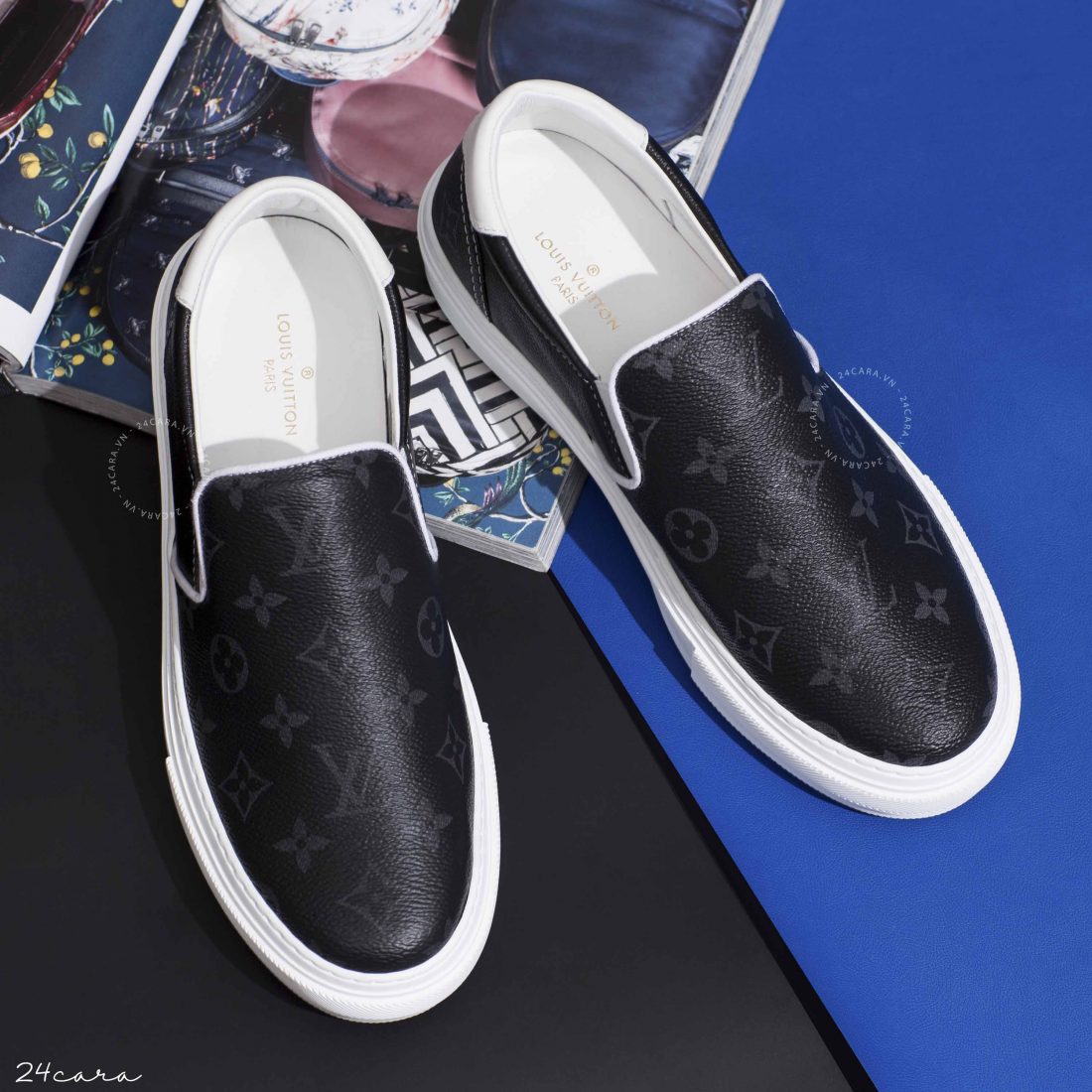 LOUIS VUITTON TROCADERO SLIP ON