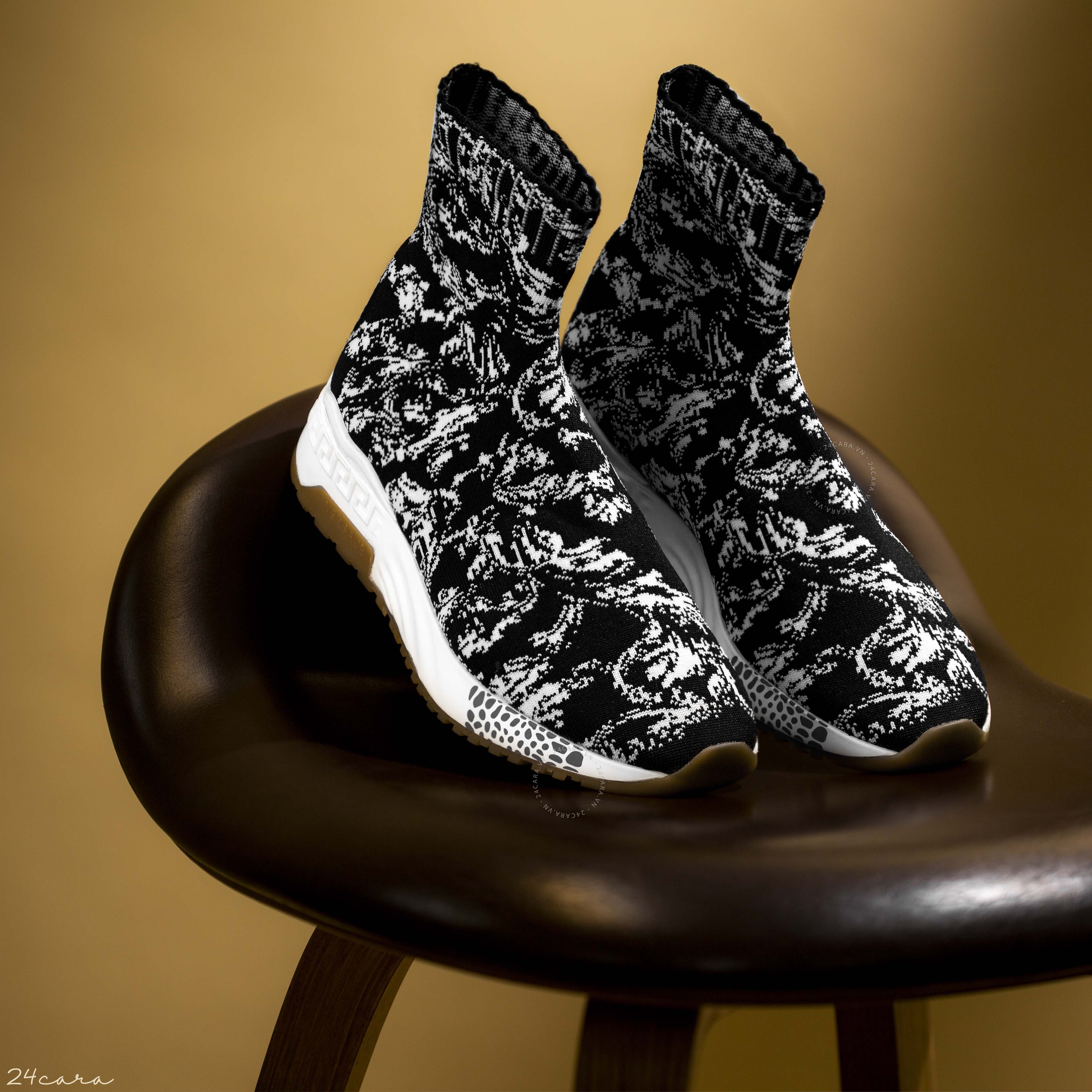 barocco print hercules sneakers