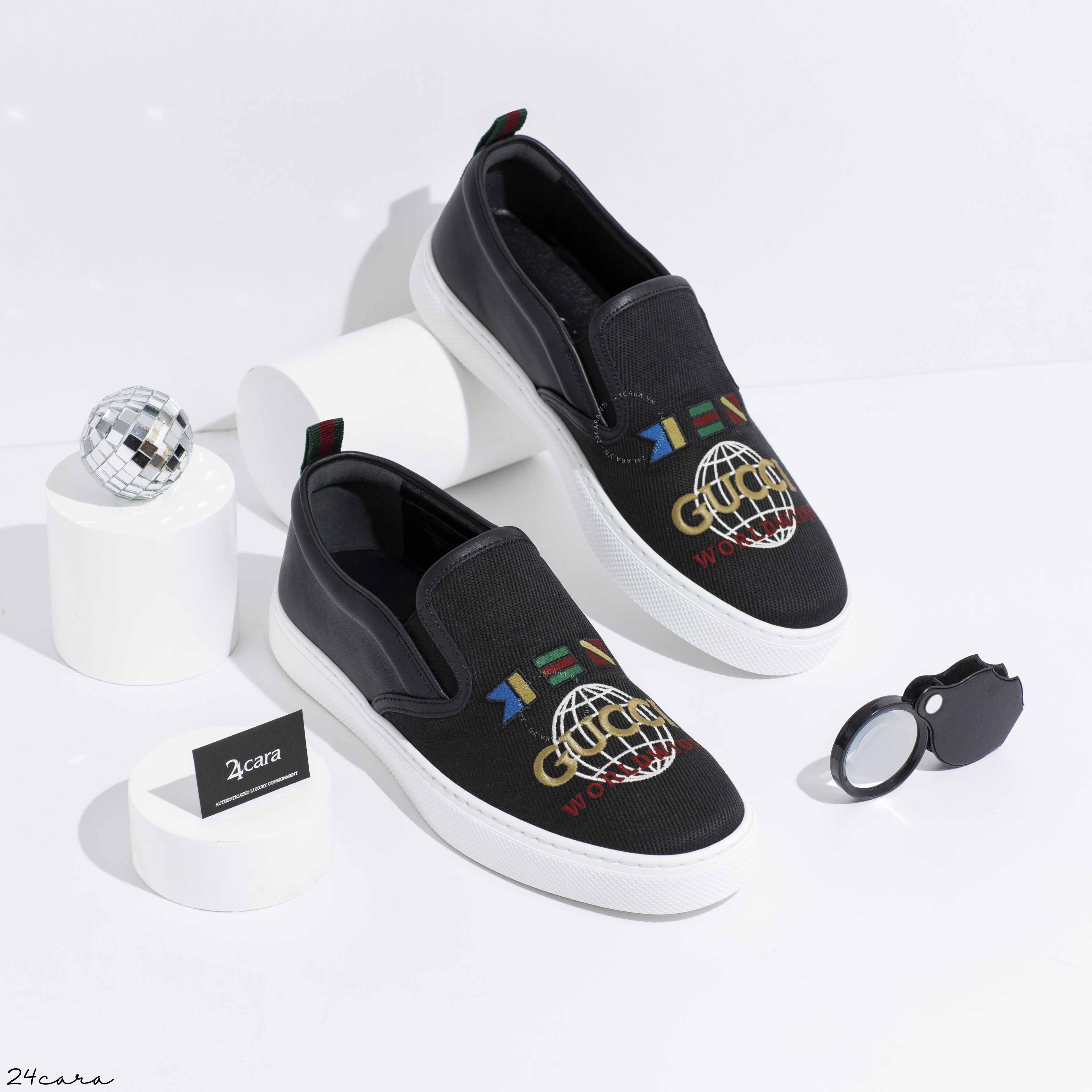 gucci worldwide slip on