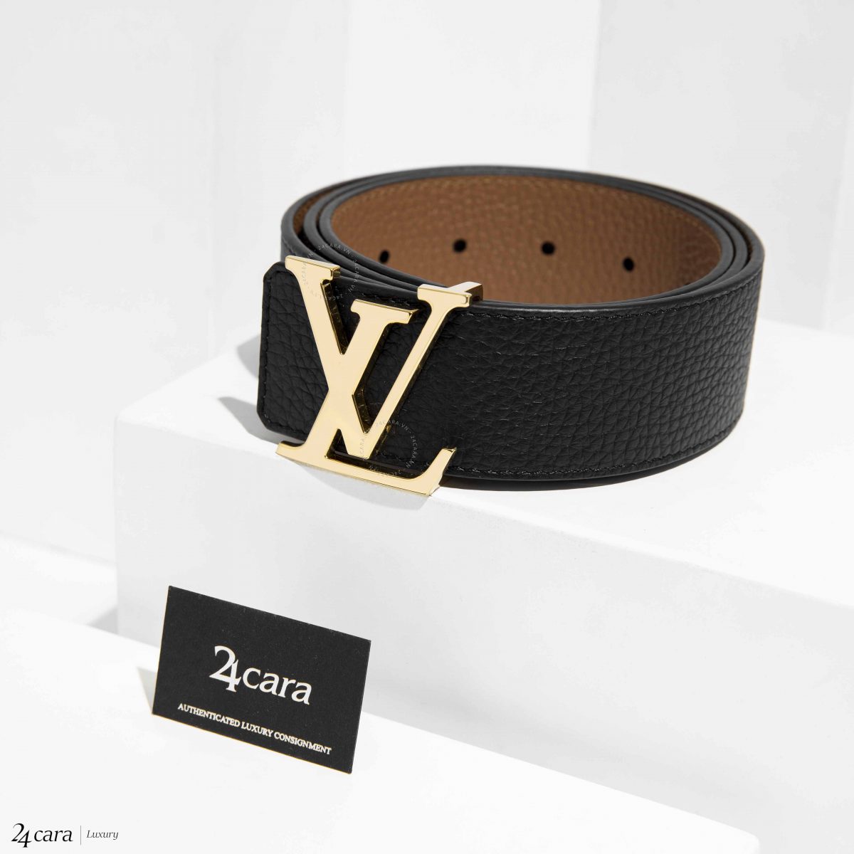 Louis Vuitton Pont Neuf 35mm Belt In Taurillon Leather in 2023