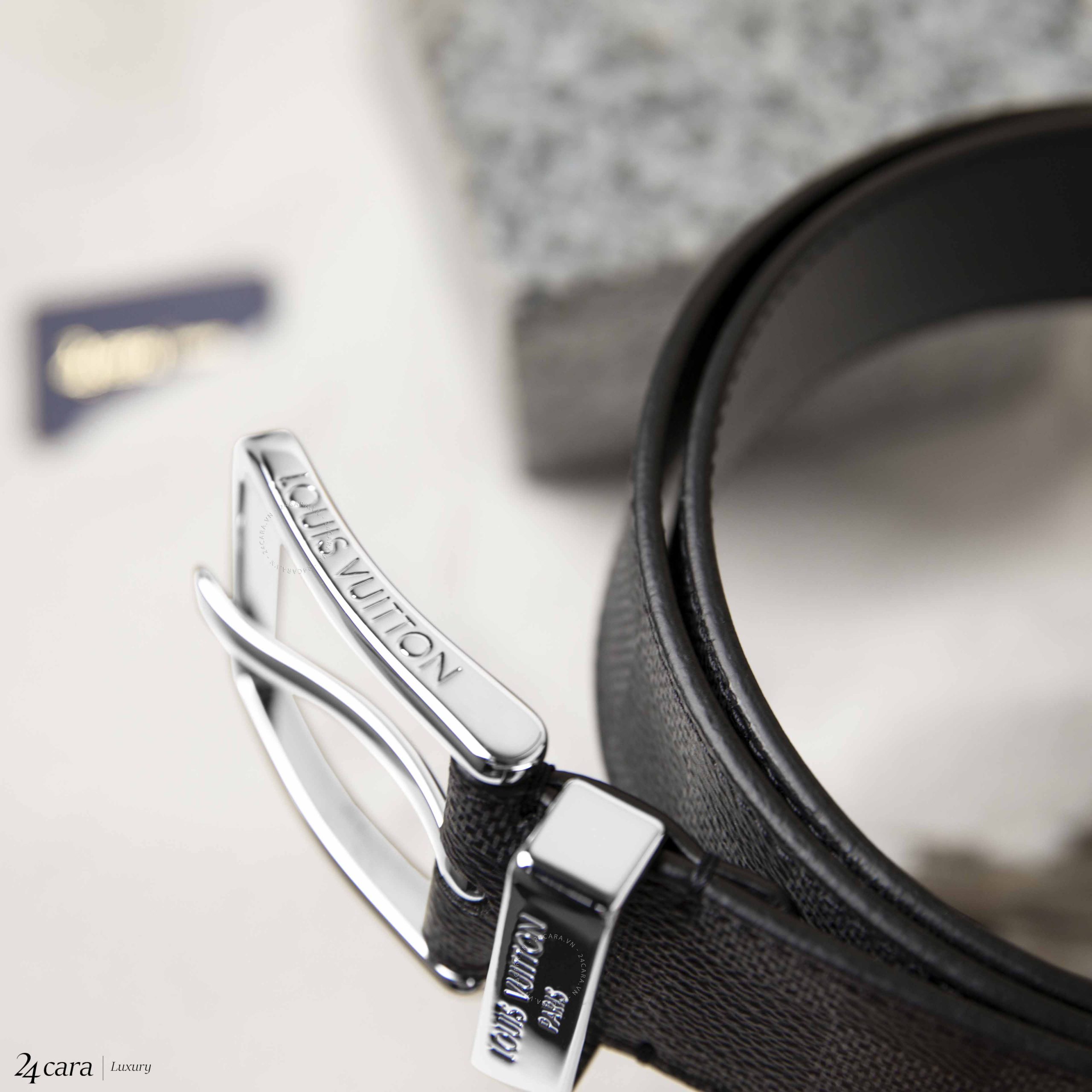Louis Vuitton Pont Neuf 35mm Damier Graphite Pattern Belt - Black Belts,  Accessories - LOU794703