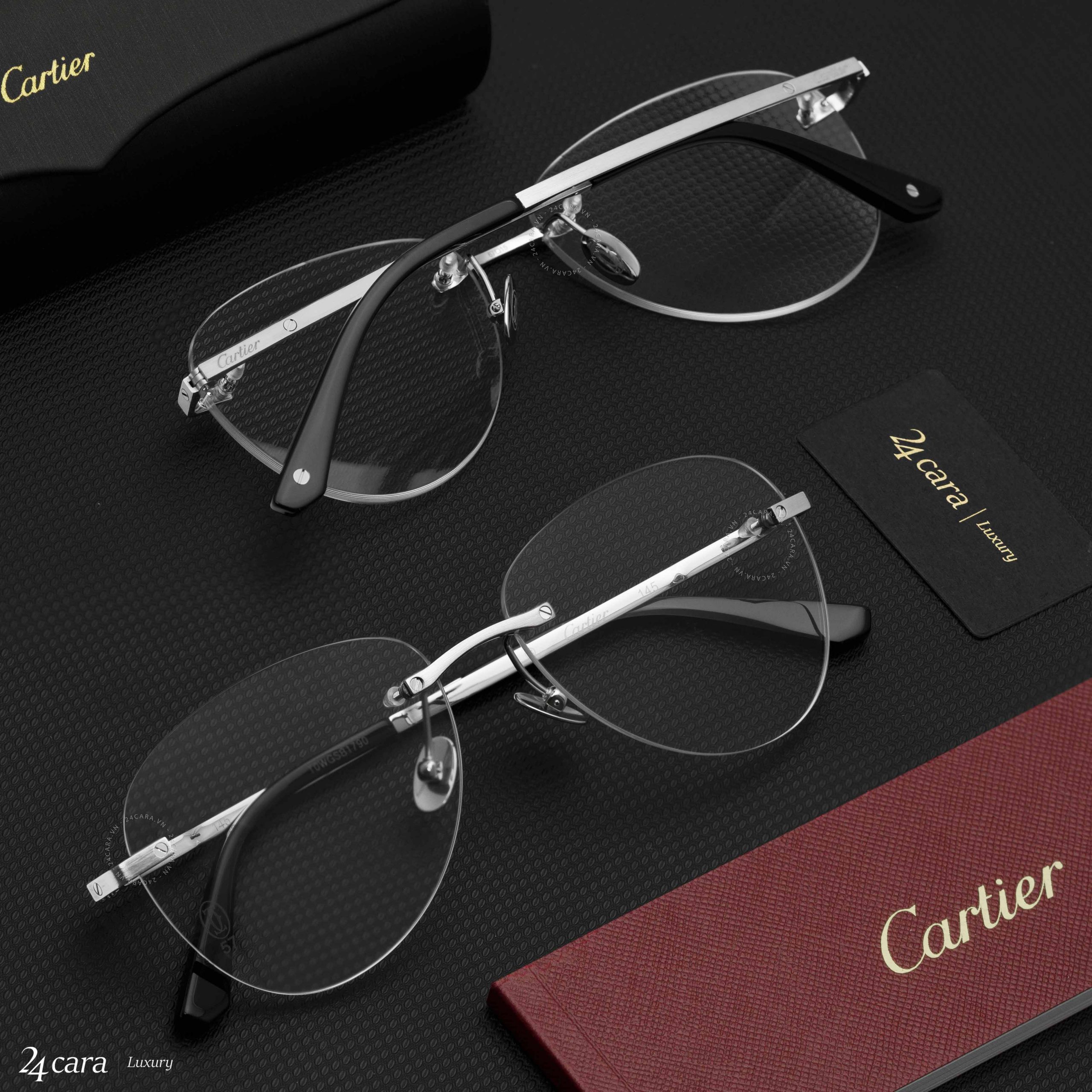 Cartier discount titanium glasses