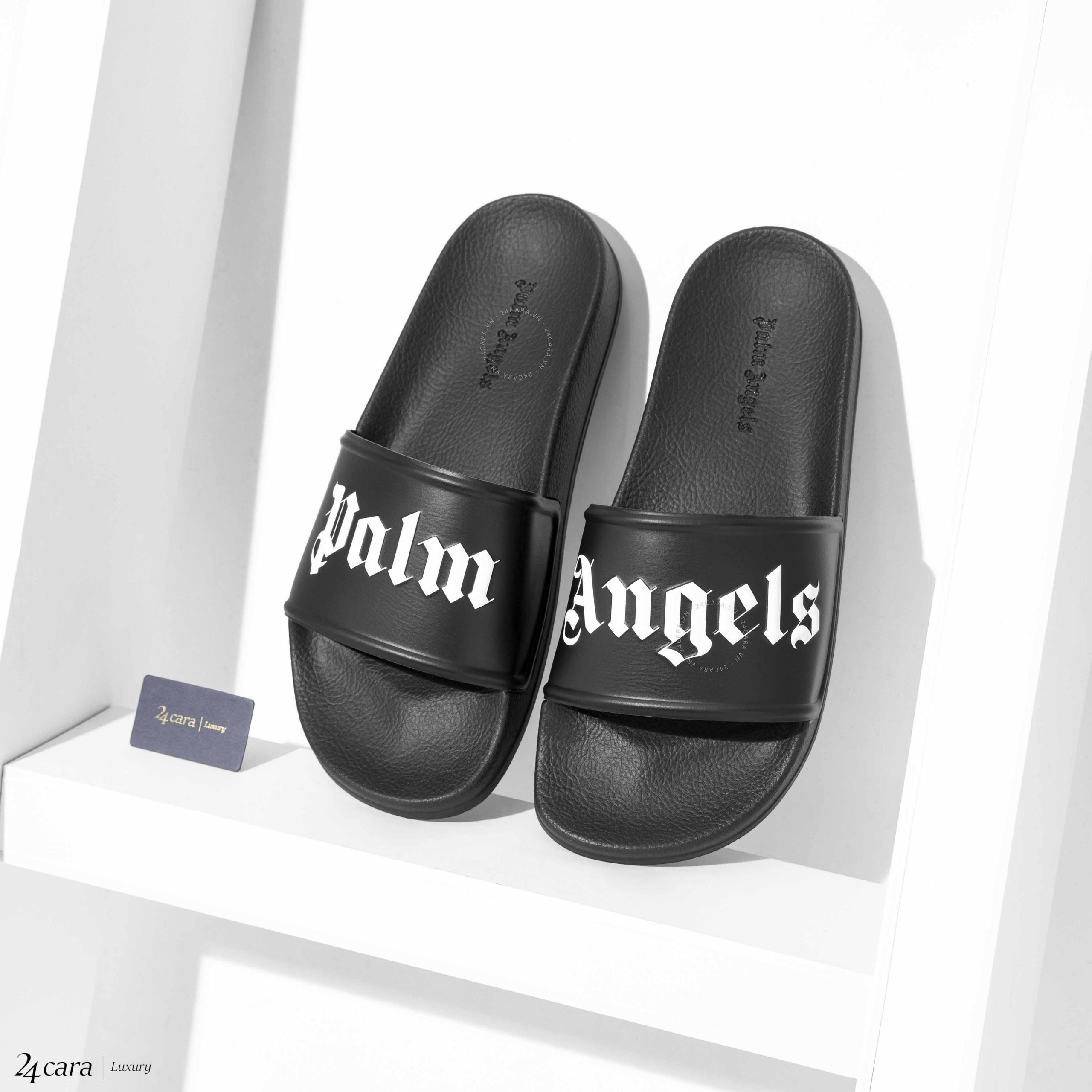 Palm Angels Black Sliders