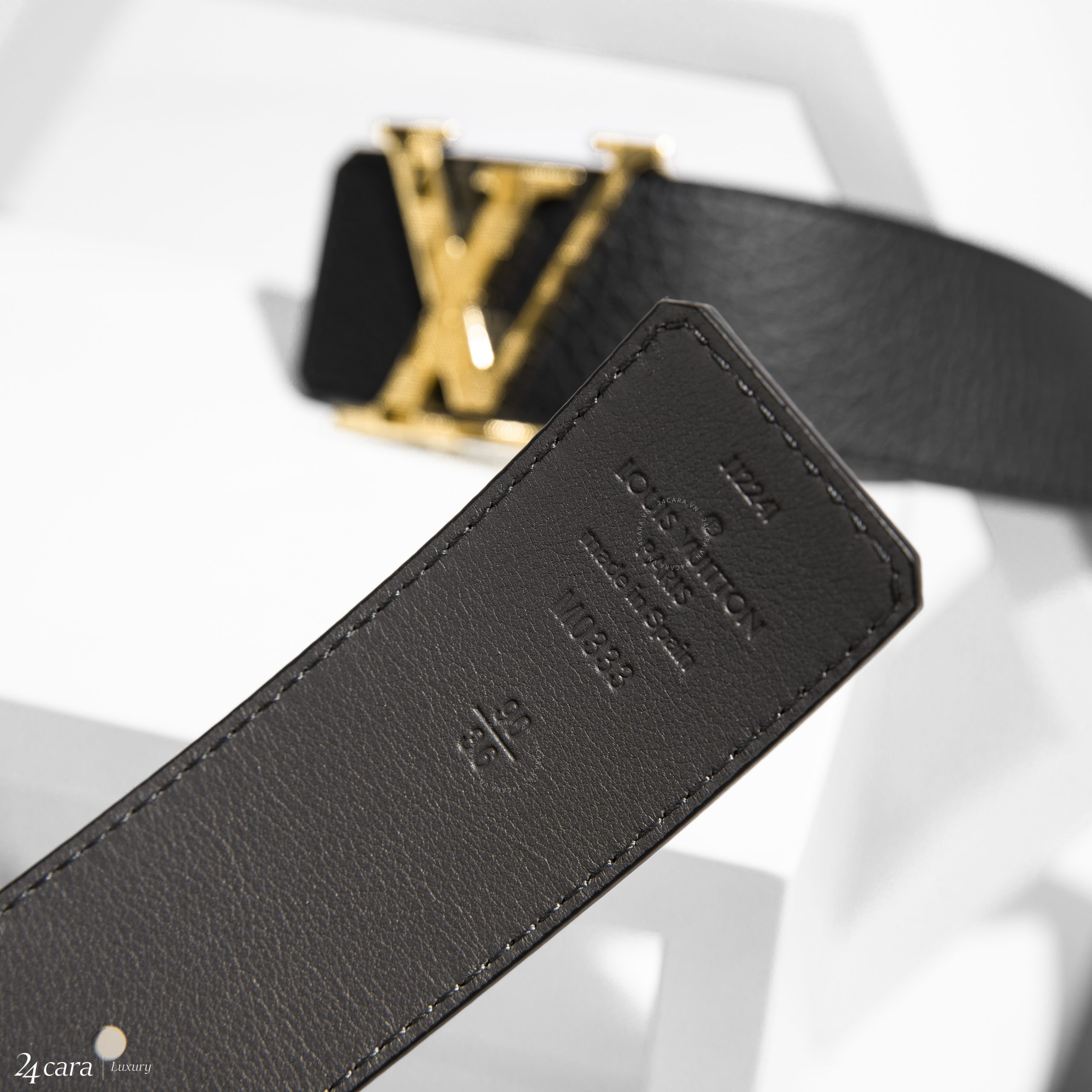 Louis Vuitton Damier Lv 40Mm Reversible Belt (M0333S, M0333U)