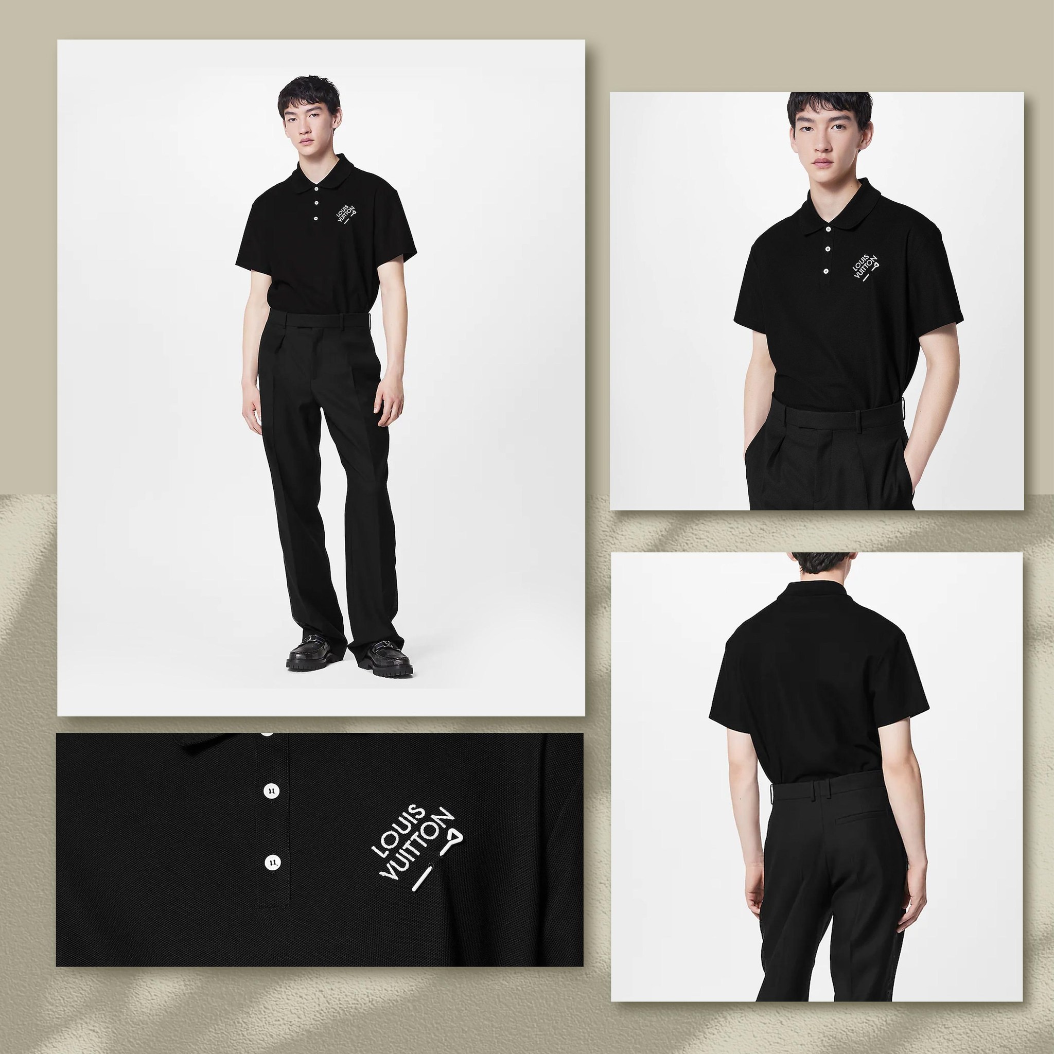 Louis Vuitton Polo Shirt Mens Fashion Tops  Sets Tshirts  Polo Shirts  on Carousell